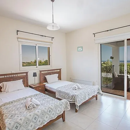 فيلة Akefalo - Beautiful 3 Bedroom With Private Pool بروتاراس